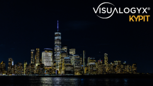 Skyline over New York City