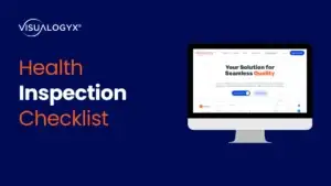 Health Inspection Checklist for Restaurants